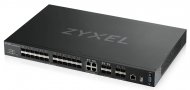 ZYXEL ZYXEL XGS4600-32F L3 Managed Switch, 24 port Gig SFP, 4 dual pers.  and 4x 10G SFP+, stackable, dual PSU , 